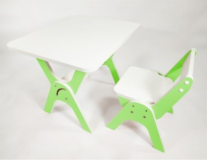 Детский растущий стол-парта и стул Я САМ "Умка" (Зеленый) в Химках - himki.ok-mebel.com | фото